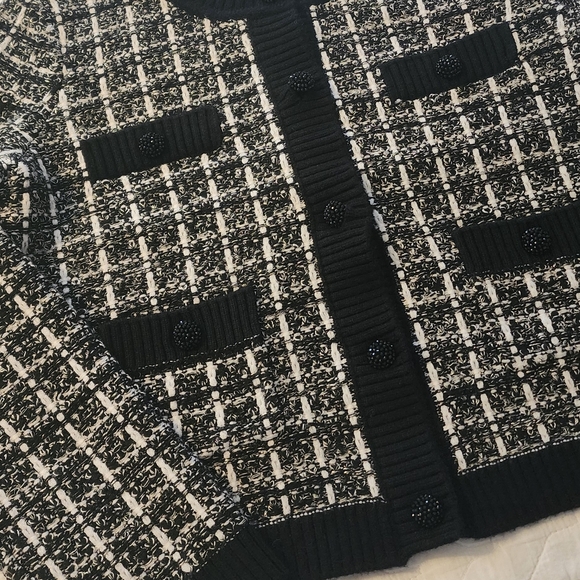 Karl Lagerfeld tweed jacket - Picture 2 of 2